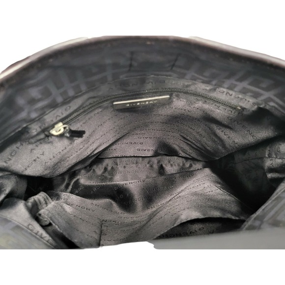 Auth GIVENCHY 2Way Handbag Shoulder Bag Brown Nylon/Leather - Picture 8 of 9